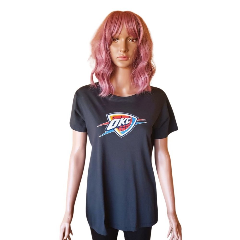 Oklahoma City Thunder Shirt | Blue Graphic Tee | Men’s Size L - Picture 2 of 10